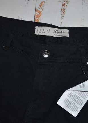 Черные джинсовые шорты denim 12 размер2 фото