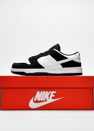 Nike sb strangelove black white новинка женские низкие трендовые кроссовки найк черно белые весна осінь літо жіночі круті чорно білі кросівки тренд10 фото