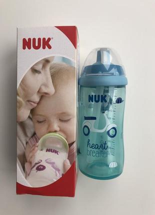 Поїльник чашка трубочкою пляшка vespa веспа first choice flexi cup nuk4 фото