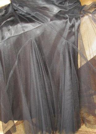 Супер платье черное и сеточка-от monsoon -новое3 фото