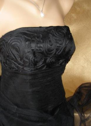 Супер платье черное и сеточка-от monsoon -новое9 фото