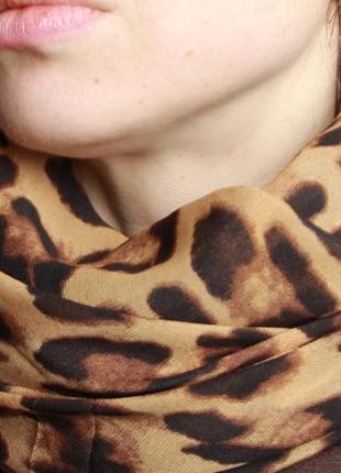 Шарф etro забарвлення леопард3 фото