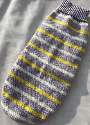 Теплий в'язаний светр для собак