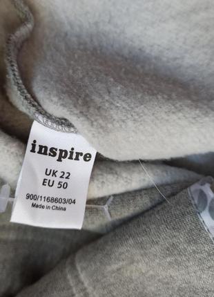 Трикотажний жакет піджак inspire великий розмір uk20-22/ xl-xxl2 фото