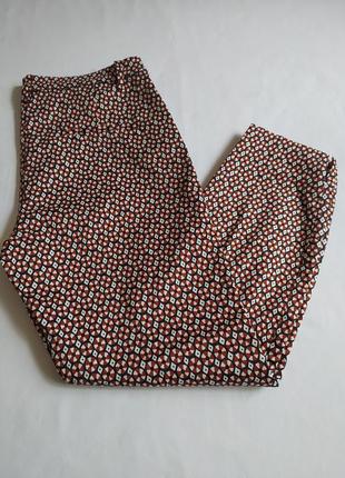 Літні штани з кольоровим принтом h&m3 фото