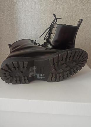 Ботинки, демисезонные, 37 размер, кожа