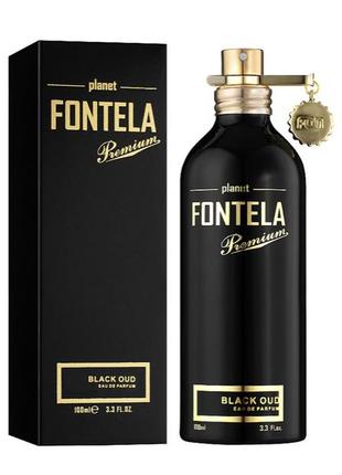 Парфумована вода fontela black oud, 100 мл1 фото