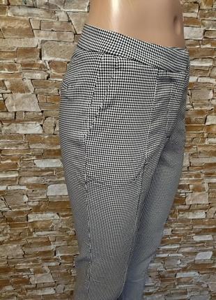 Стильні брюки в гусячу лапку,брюки,штани стрейч3 фото