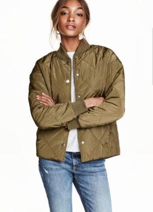 Куртка женская бомбер h&m