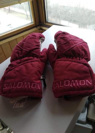 Лыжные перчатки salomon размер l (8)2 фото