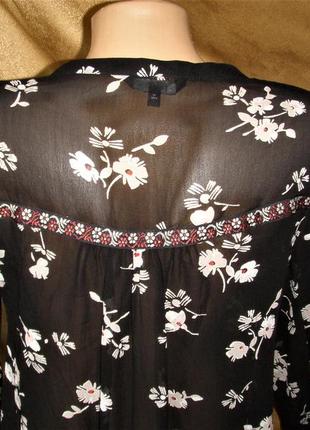 Блуза с мережкой - новая-от next5 фото