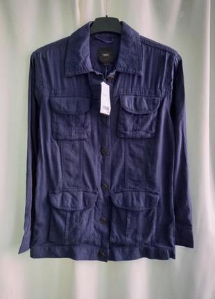 Льняной жакет