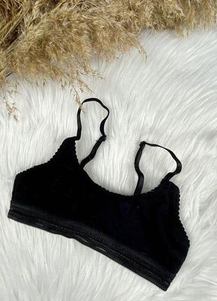 Чёрный топик от  h&m