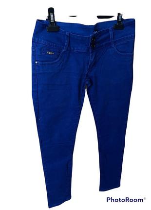Синє джинси в ідеальному стані1 фото