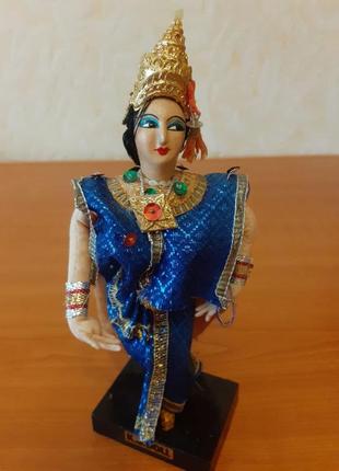 Вінтажна сувенірна лялька пр-во таїланд 70-ті роки