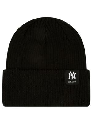 Чорна шапка-біні new york yankees