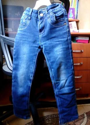 Утеплені джинси для дівчинки