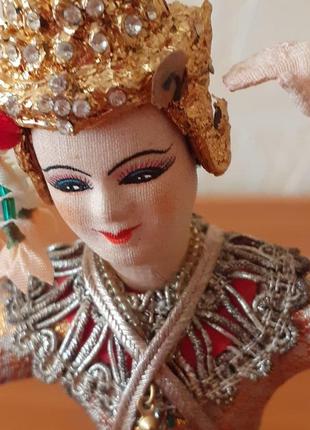 Вінтажна сувенірна лялька пр-во таїланд 70-ті роки.3 фото