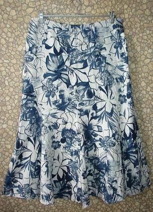 Довга лляна спідниця "marks & spencer" 14 р туреччина