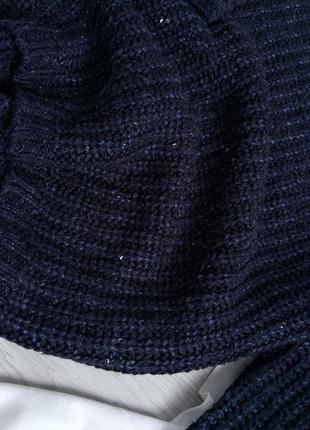 Гарний теплий вовняний светр в пайетке.3 фото