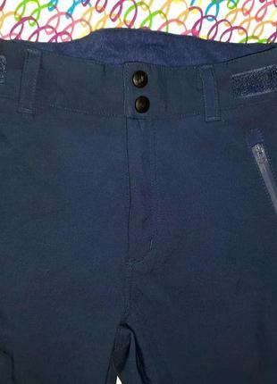 Синие горнолыжные брюки штаны mountain peak. размер-м3 фото