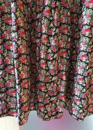 Стильное платье сарафан в мелкий цветочек dorothy perkins5 фото