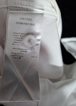 Белая коттоновая рубашка anne fontaine, р. s-m, оригинал6 фото