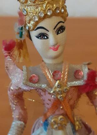 Вінтажна сувенірна лялька пр-во таїланд 70-ті роки.2 фото