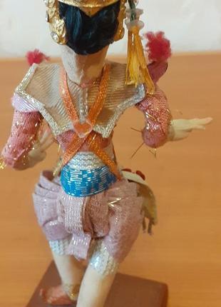 Вінтажна сувенірна лялька пр-во таїланд 70-ті роки.5 фото