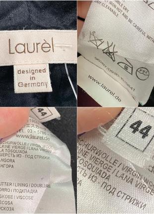 Laurel дизайнерское винтаж шерстяное пальто ангора свободного кроя миди люкс rundholz owens оверсайз большой размер7 фото