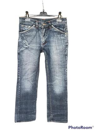 Фирменные джинсы klixs jeans плотный джинс