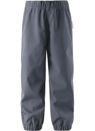 Демисезонные штаны брюки reima kuori 116 и 128 см рейма софтшел softshell непромокаемые1 фото