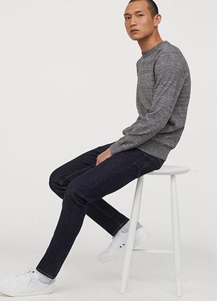 Оригинальные джинсы-slim от бренда h&m 0636207001 разм. 38-30