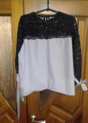 Блуза жіноча zara basic collection. 10