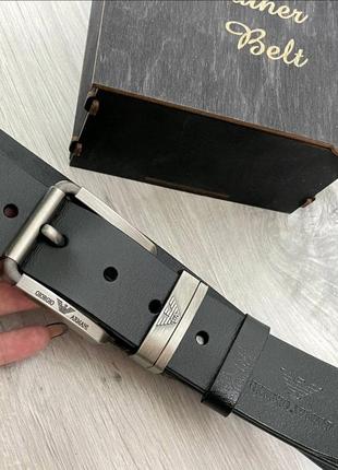 Ремінь чоловічий ремінь шкіряний пасок шкіряний чоловічій ремінь на подарунок