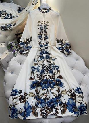 Платье вышивка zimmerman