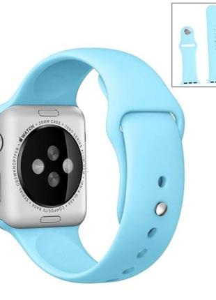 Ремешок apple watch silicone 38 / 40mm sea blue1 фото