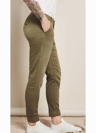 Новые брюки чиносы песочные w31 l30 *silver creek* rose loose chino5 фото