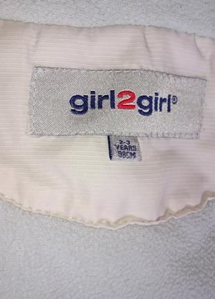 Куртка girl 2 girl демисезонная для девочки рост 98см8 фото