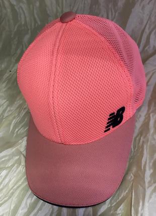 Двоколірна коралова бейсболка дитячо підліткова для дівчаток сітка