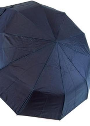 Зонт автомат на 10 спиц с двойной тканью цвет только черный5 фото
