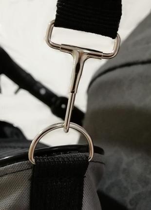Сумка органайзер z&d smart для коляски сіра з гачками в комплекті на коляску zdrowe dziecko пр-ль польща з9 фото