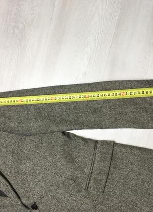 Фирменный шерстяной мужской серый пиджак жакет блейзер topman оригинал7 фото