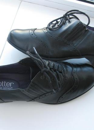 Туфлі hotter,р. 38 устілка 25,5 см шкіра