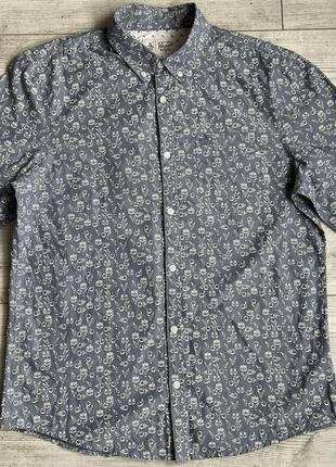 Сорочка\сорочка original penguin chambray bowling shirt3 фото