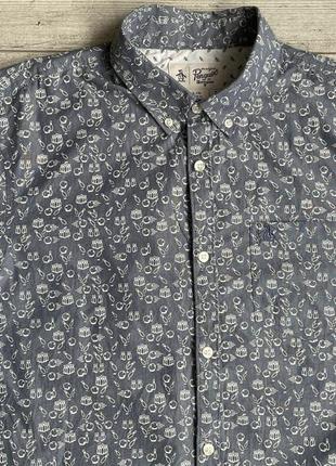 Сорочка\сорочка original penguin chambray bowling shirt4 фото