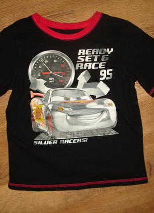 Футболка на 5-6 лет , тачки