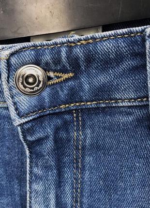 Джинсы рваные новые only хлопок синие штаны брюки летние зауженные с биркой размер s m средняя посадка3 фото