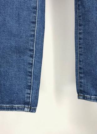Джинсы рваные новые only хлопок синие штаны брюки летние зауженные с биркой размер s m средняя посадка6 фото