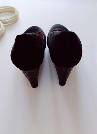 Замшевые женские туфли  артикул: 109026 фото